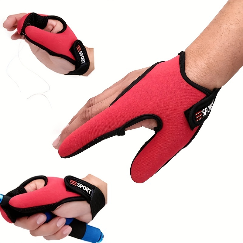 Fishing Gloves 2 Fingers Protector Breathable Anti slip Anti - Temu