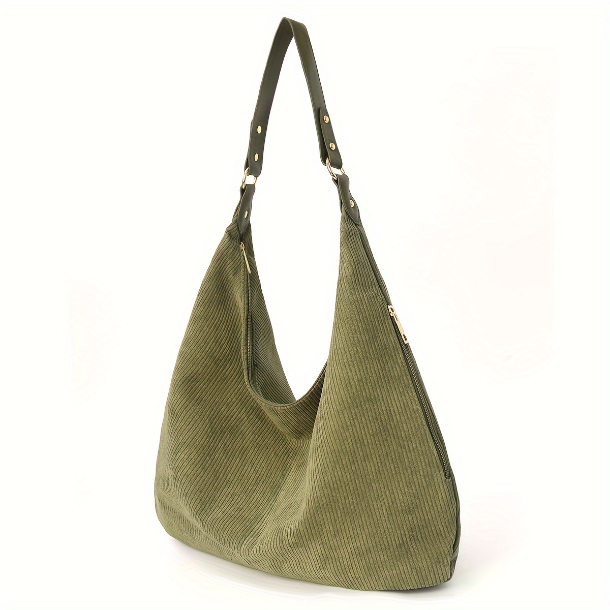 Bolsos de hombro para mujer, bolso de pana, bolso de mano, bolsas de  trabajo, bolsas de mano Hobo