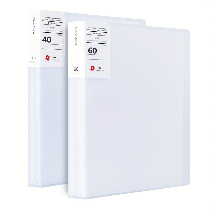 10PCS Clear Presentation Files Paper Cover Transparent Binding PVC