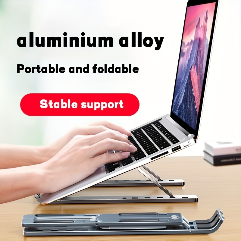 Soporte Portátil Soporte Aluminio Ordenador Resistente - Temu Chile