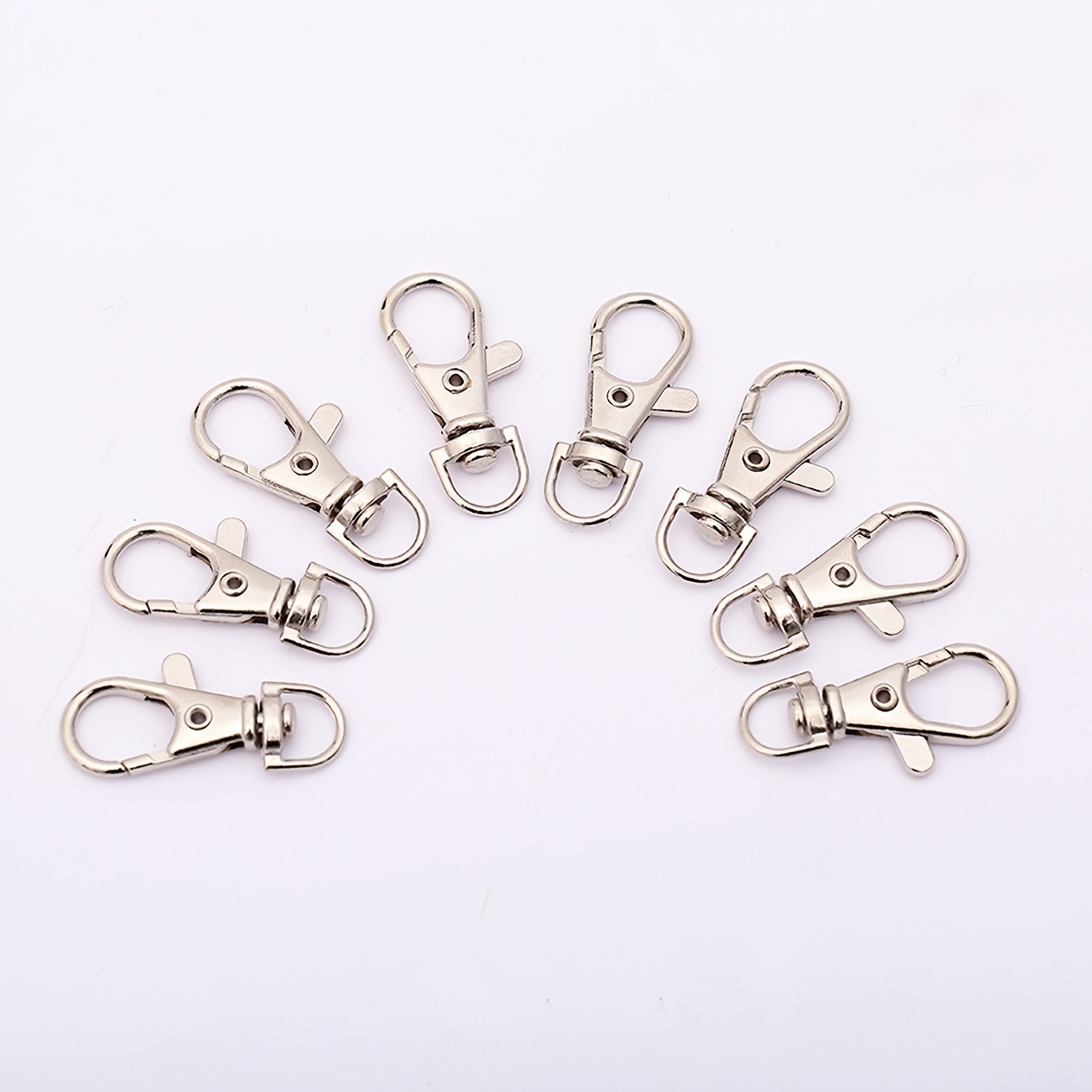Gunmetal/copper/silver/gold Plated Keychain,20pcs Keychain Clasp Findings  Connector,metal Lobster Claw Clasp Findings38x15mm 