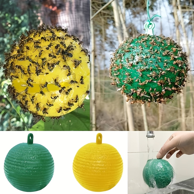 Sticky Insect Ball Fly Trap Mosquito Wasp Flying Insect Catching