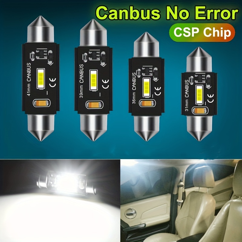 C5W LED Bulbs Canbus 2pcs 
