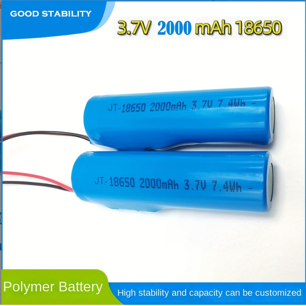 3.7V 2000mAh Lithium Battery –