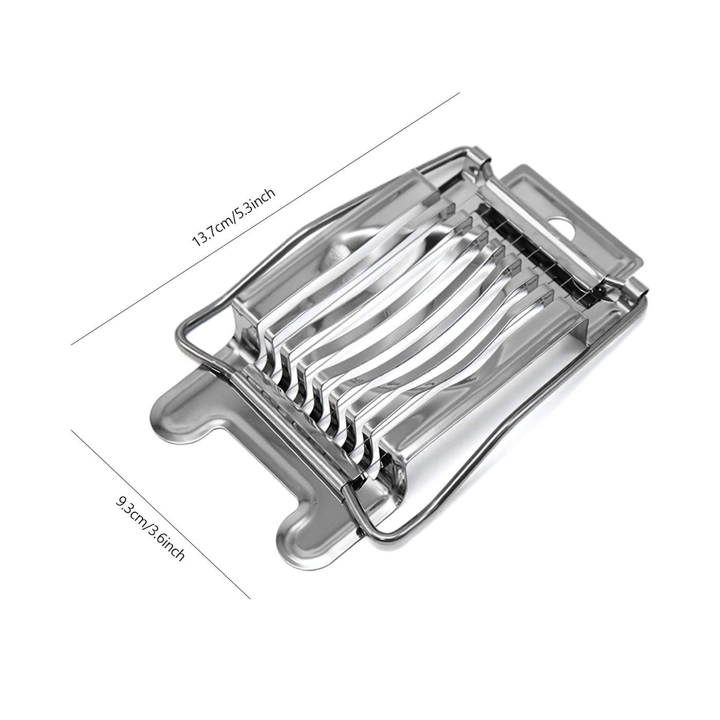 Small Wooden Stainless Steel Slicer Grater -2.5 x 10 Inches - Cutter  Shredder For Korean Carrot Russian Salad