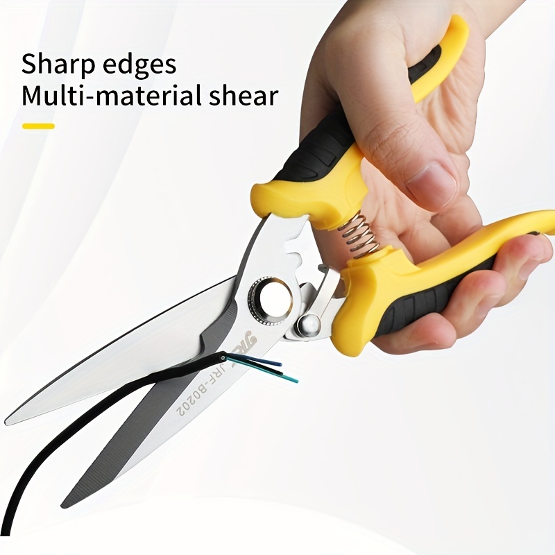 Garden Scissors Multipurpose Heavy Duty Scissors Electrician - Temu