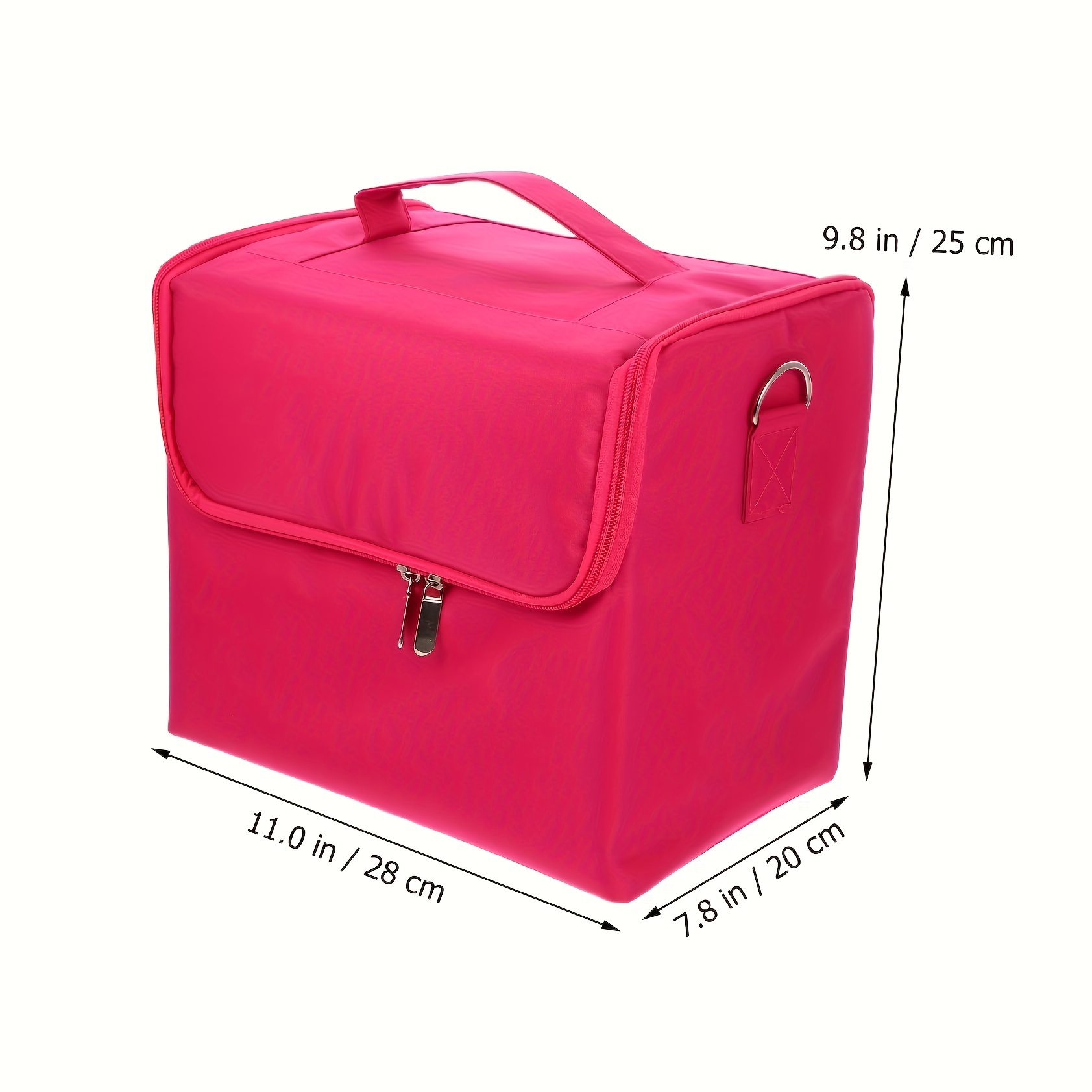 Custodia Per Smalti E Trucchi, Borsa Per Trucco, Borsa Per Toletta,  Organizer Per Trucco, Borsa Per Cosmetici Con Grande Capacità  Multi-funzione, Portatile E Resistente Per Viaggi, Per Dormitori  Universitari, In Pelle Pu