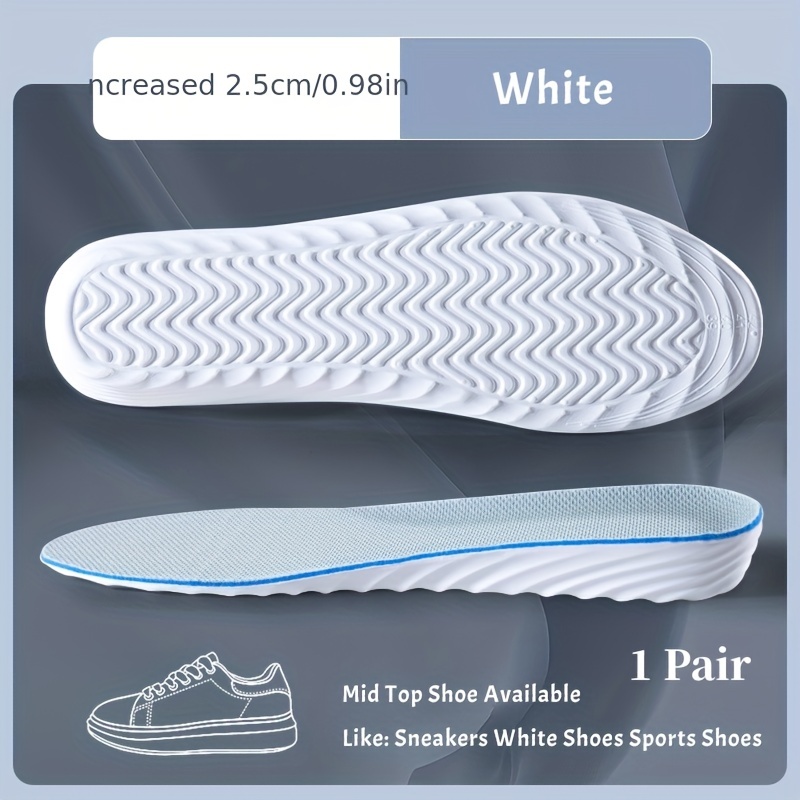 Height Increase Insoles Boost Height Instantly Breathable Temu