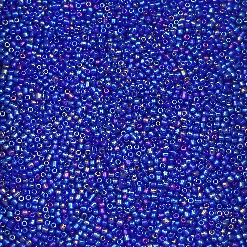 Colorful AB Plated Glass Seed Beads for Handmade Jewelry