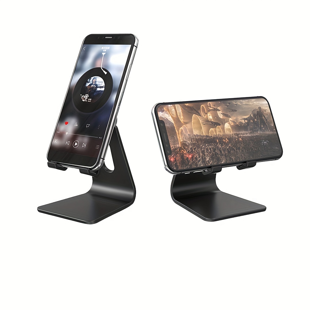 

1pc New Model Folding Mobile Phone Stand, Adjustable Desktop Holder, Portable Lazy Bracket For Use