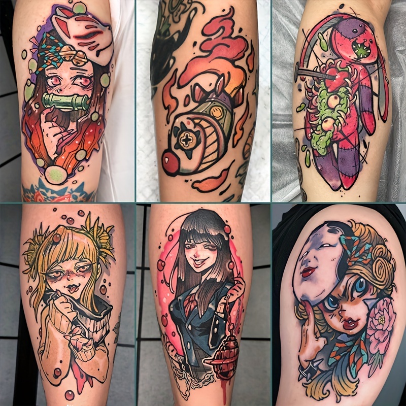 Katya Motty: Neotraditional Anime Tattoo | iNKPPL