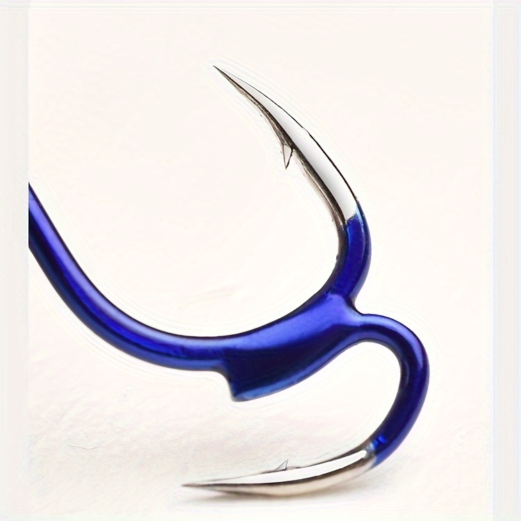 Premium Double Fishing Hooks Strong Durable Fishing Supplies - Temu