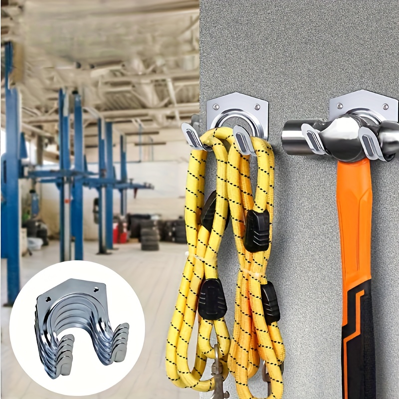 Tool Hooks Set Storage Hooks Wall Hanger Garage Shed Garden - Temu