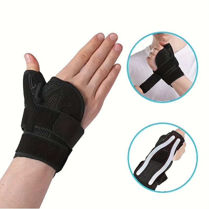 

Thumb Splint Wrist Brace - Thumb Support Brace For Wrist Hand Thumb Stabilizer, Fits Both Right Left Hand For Men And Women, Gray/black/beige, Order A Size Up