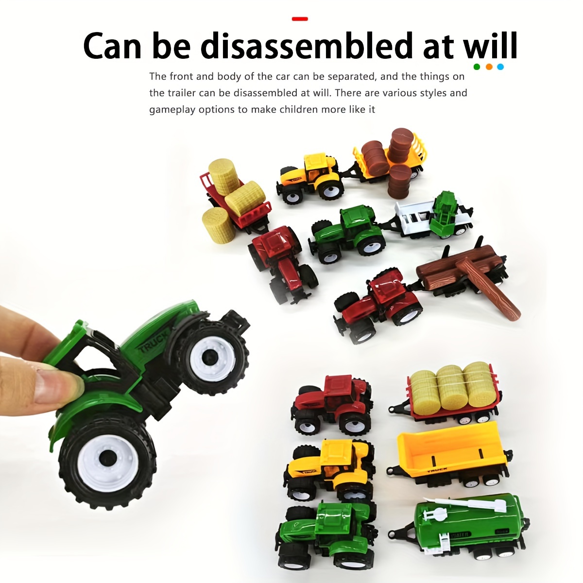 Jouets de simulation de tracteur et d'ébène en peluche pour enfants,  poupées de voiture Kawaii, véhicule doux en peluche, oreiller créatif,  cadeau de Noël et d'anniversaire - AliExpress