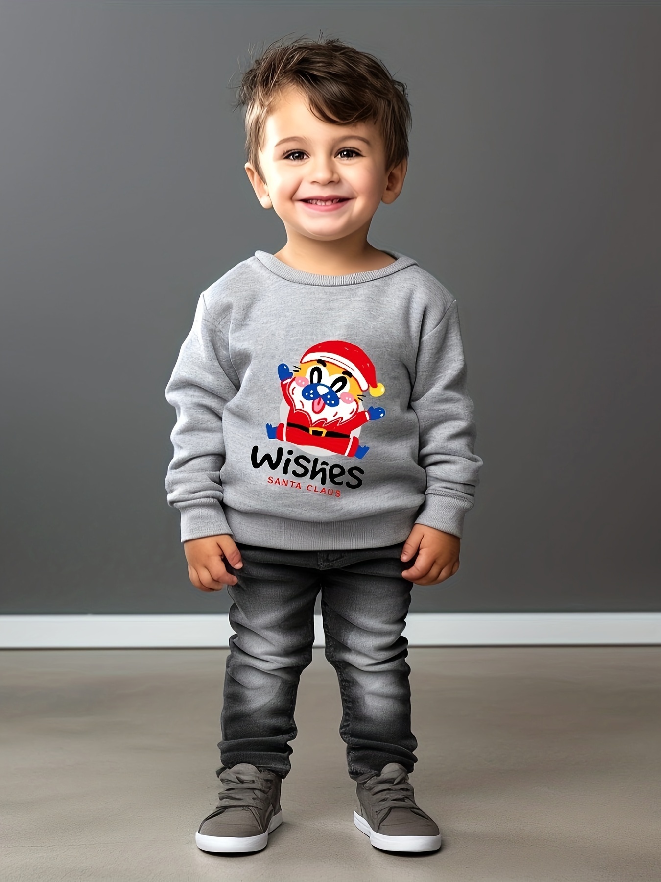 sudadera navideña niños poliéster jersey Temu Colombia