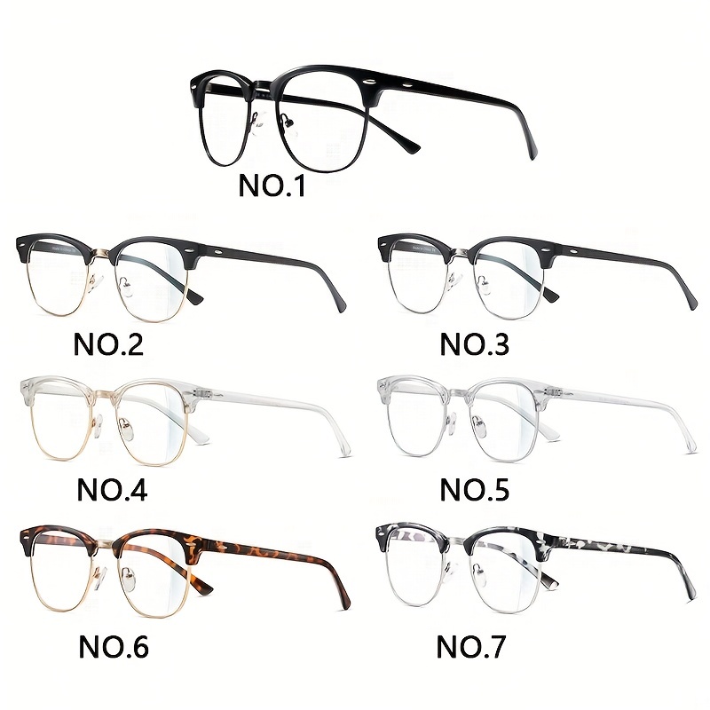 Men's Vintage Half Frame Glasses Holder