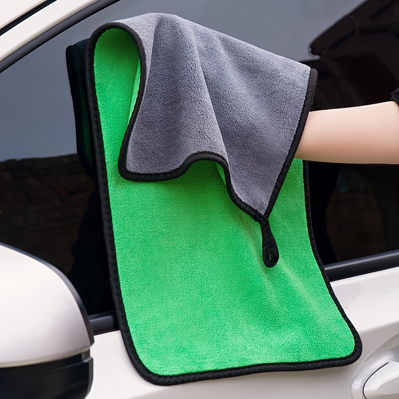 Double sided Thickened Microfiber Car Cleaning Wipes Super - Temu