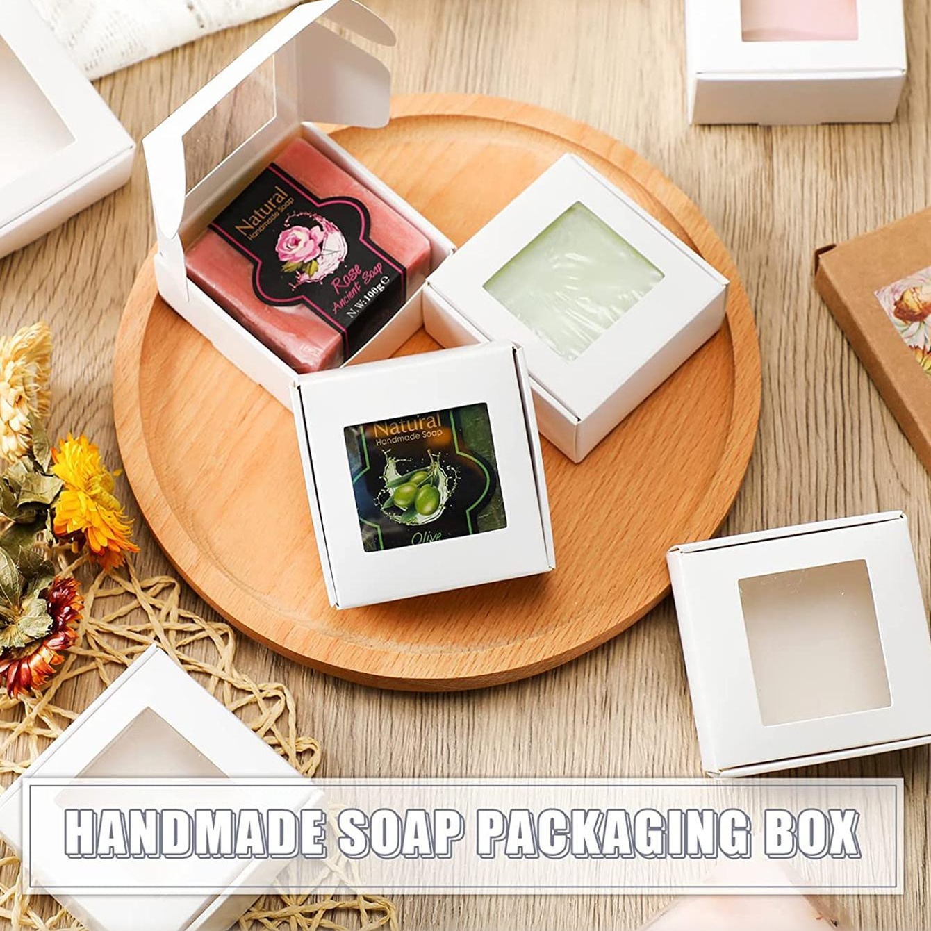 Soap Packaging Box 3 X 3 X 1.5 Homemade Soap Box For Soap - Temu