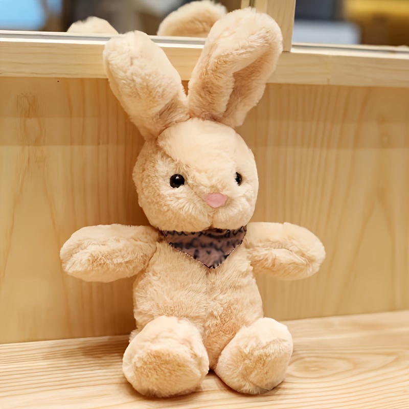 easter bunny plush doll easter decoration pillow easter gift scarf rabbit