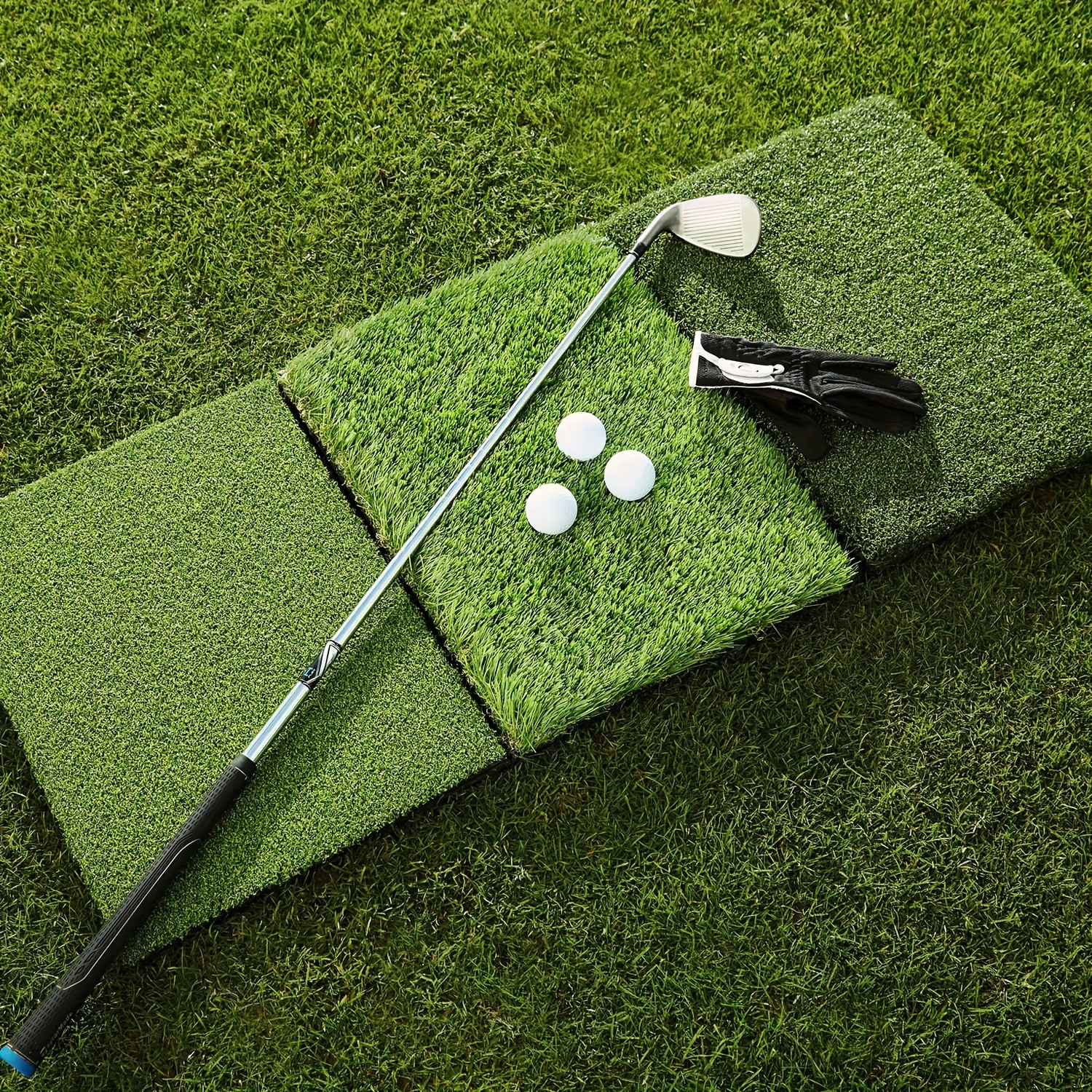 Golf Mat and Chipping Net for Backyard