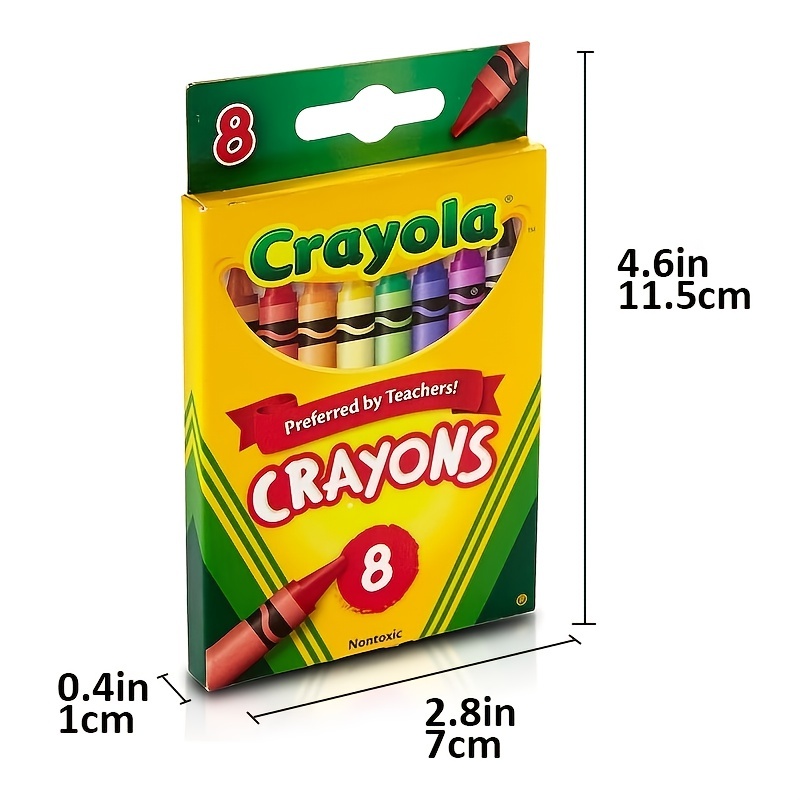 30 Pcs Stackable Crayons, Mini Crayon Packs, Colored Pencils for