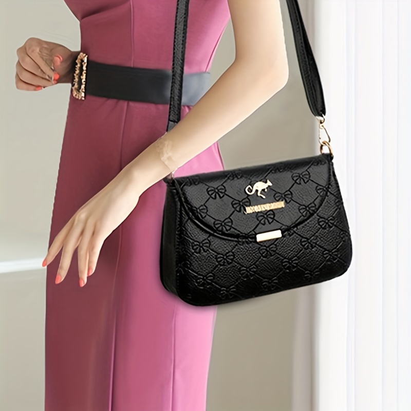 Simple Women Small Square Shoulder Crossbody Bag Fashion Chain Handbags for  Ladies Elegant Female Solid Color Underarm Bag Purse - AliExpress