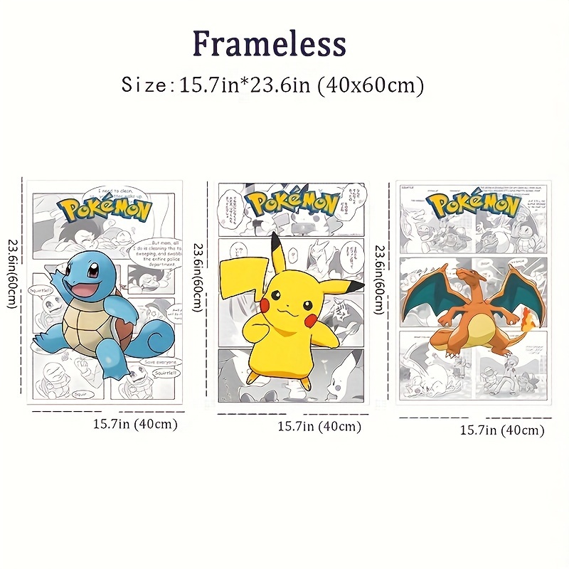 Squirtle and Blastoise Evolution Pokemon Printable Wall Art Set