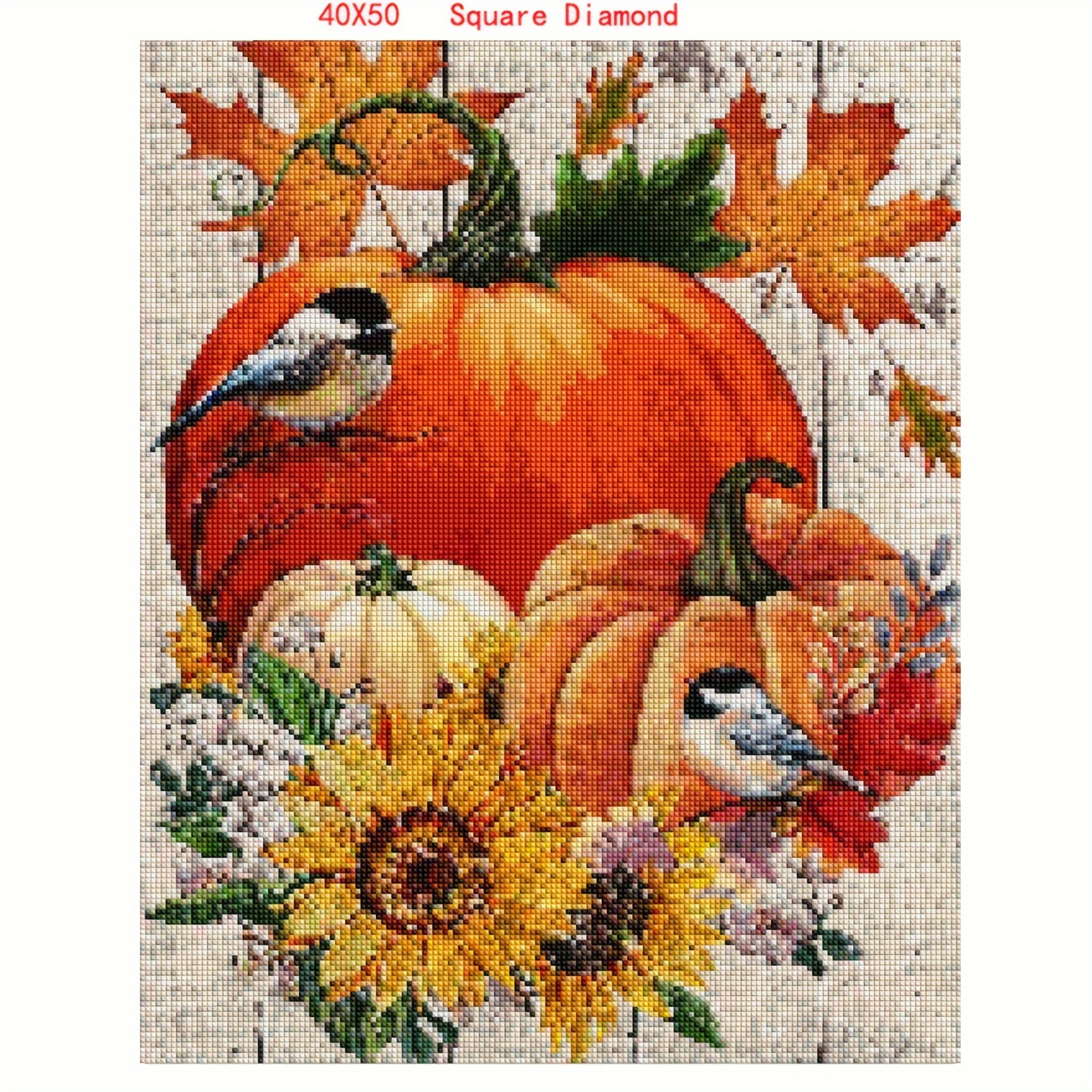 Fall Paint Numbers Adults Beginner Thanksgiving Pumpkin - Temu