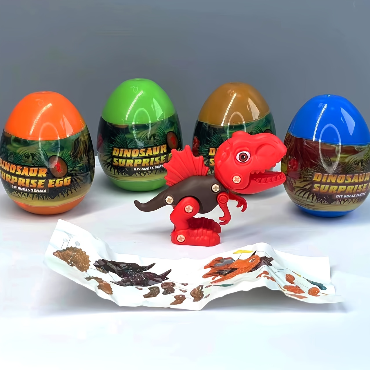 Fridja Dinosaur Toys, Take Apart Toys with Dinosaur Eggs,STEM