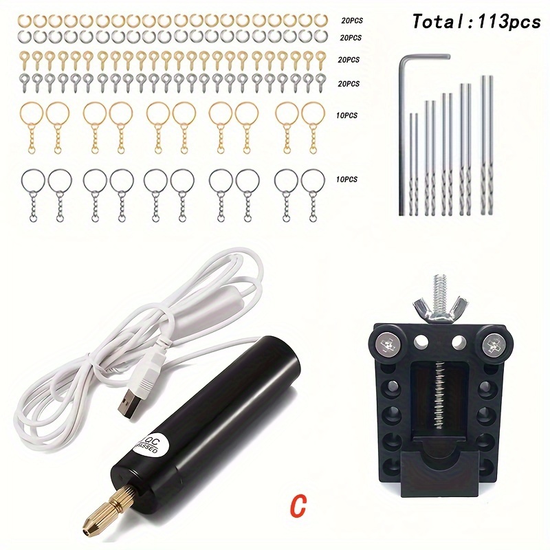 Mini Electric Drill Portable Handheld 5v Usb Small Electric - Temu