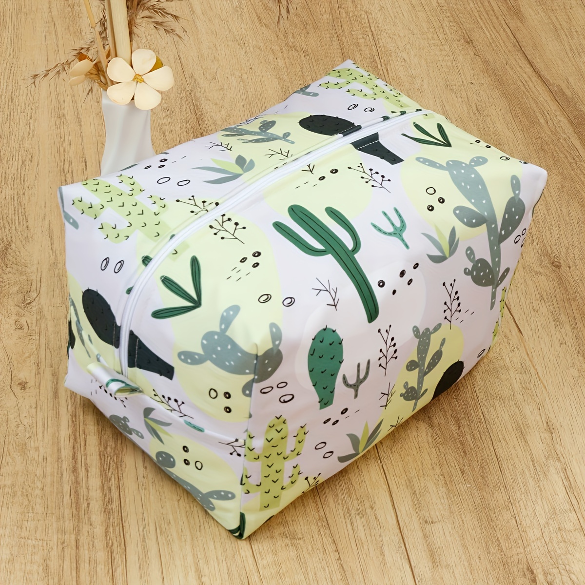 Cactus Pattern Waterproof Diaper Pod, Diaper Bag, Storage Bag - Temu