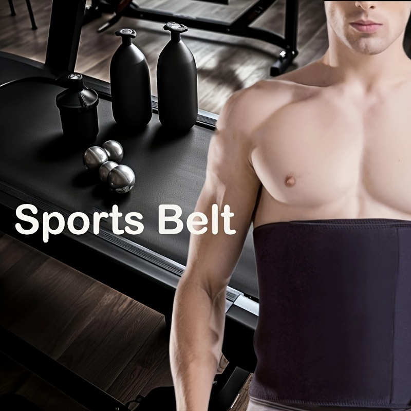 Widening Waist Cinch Belt Sports Fitness Girdle Waist - Temu