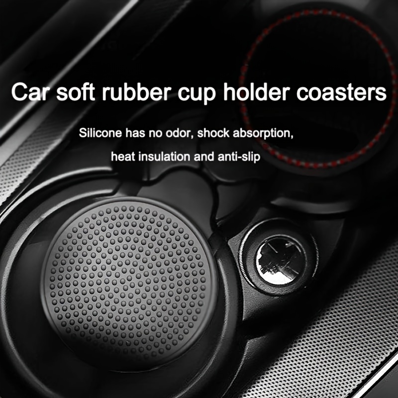 Car Cup Holder Coasters Easy Remove Silicone Non slip Car - Temu