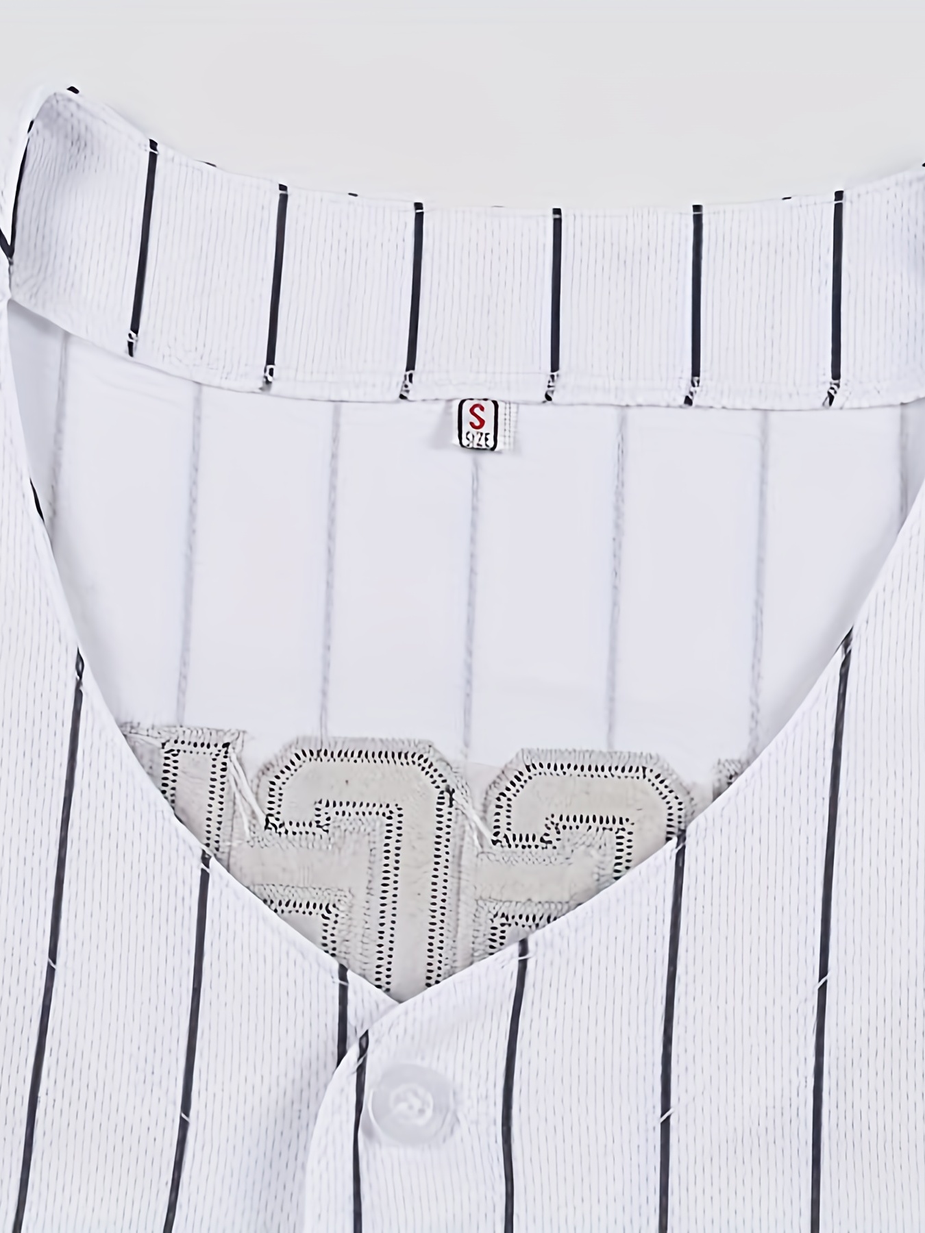 Adult/Youth Sleeveless Yankee Pinstripe Button Front Baseball Uniform Set