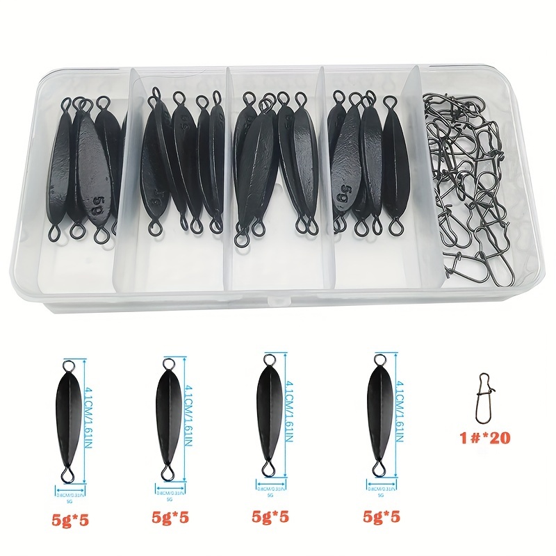 Small Lure Lead Sinkers Far casting Fishing Weights Line - Temu Canada