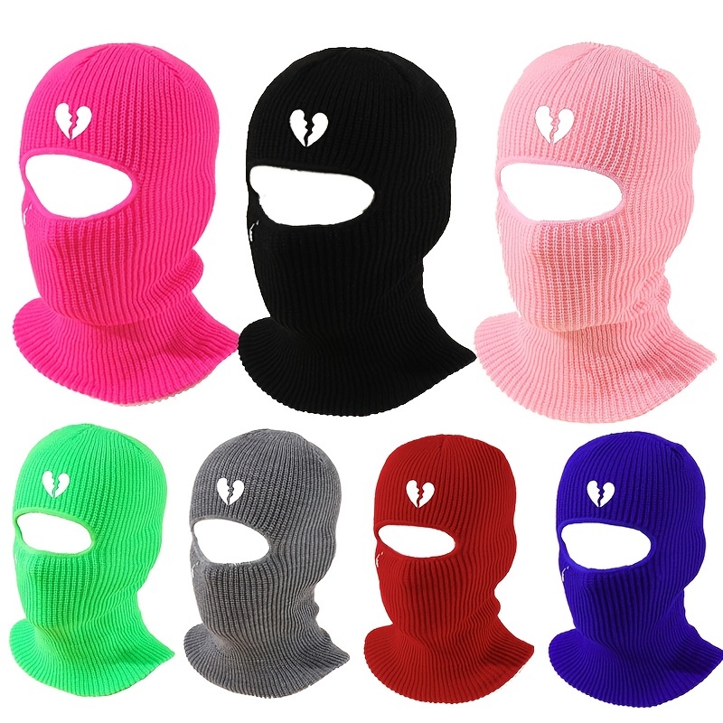 Pasamontañas Ninja Color Caramelo Máscara Esquí Prueba - Temu
