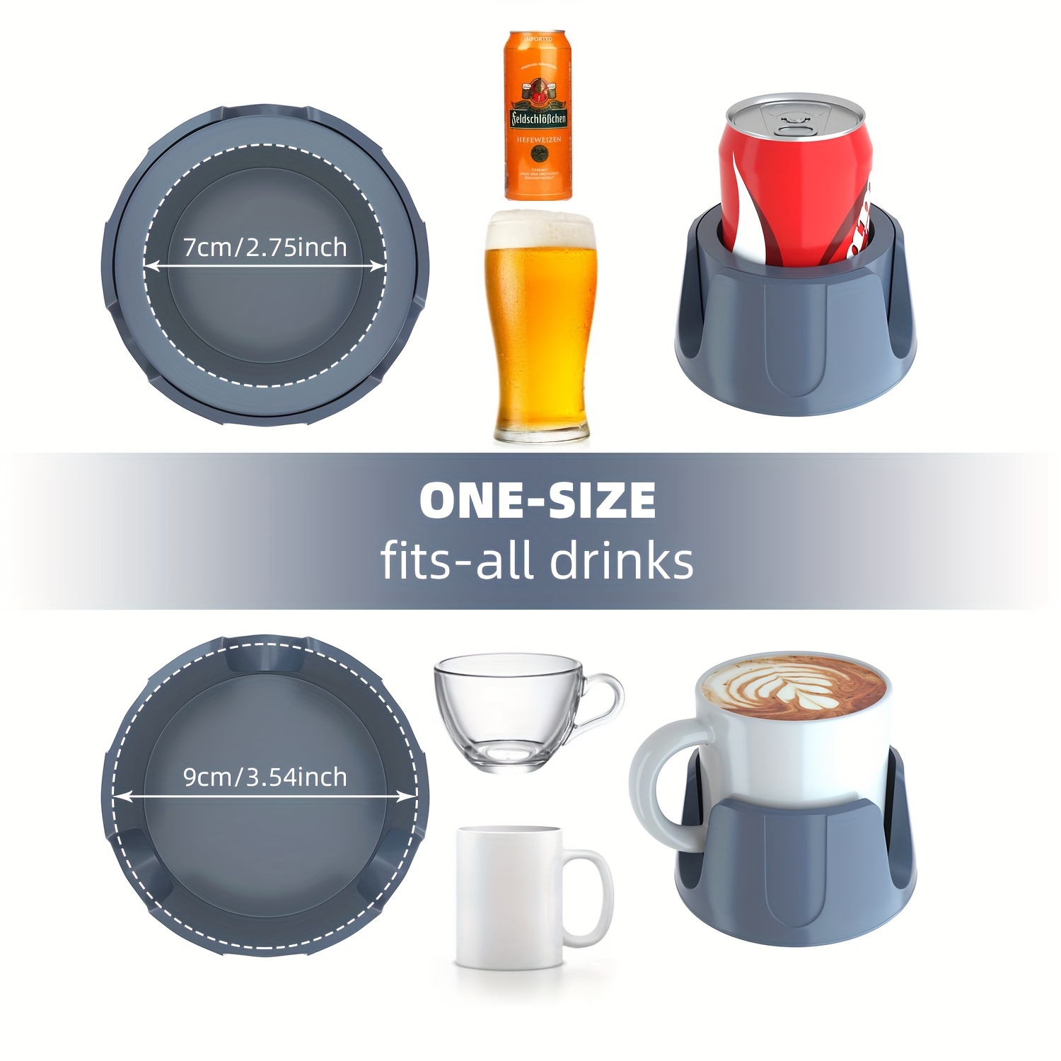 Portable Cup Holder Mug Stand Cup Clip Subway Cup Holder - Temu