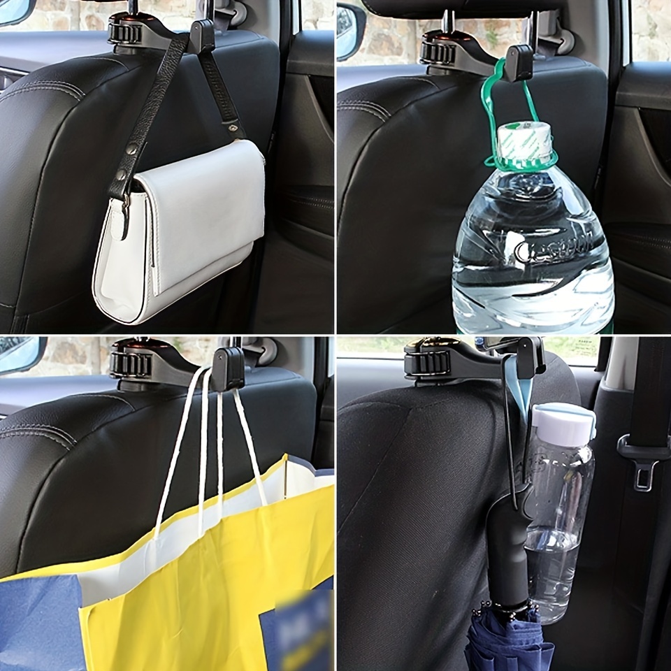 1 Car Headrest Hidden Hook Phone Holder Car Seat Back Hanger - Temu