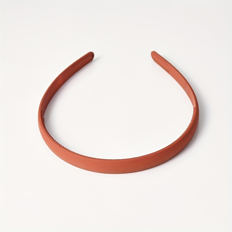 9pcs Matte Solid Headband Nonslip Head Hoop Sweet Headdress Hair Accessories