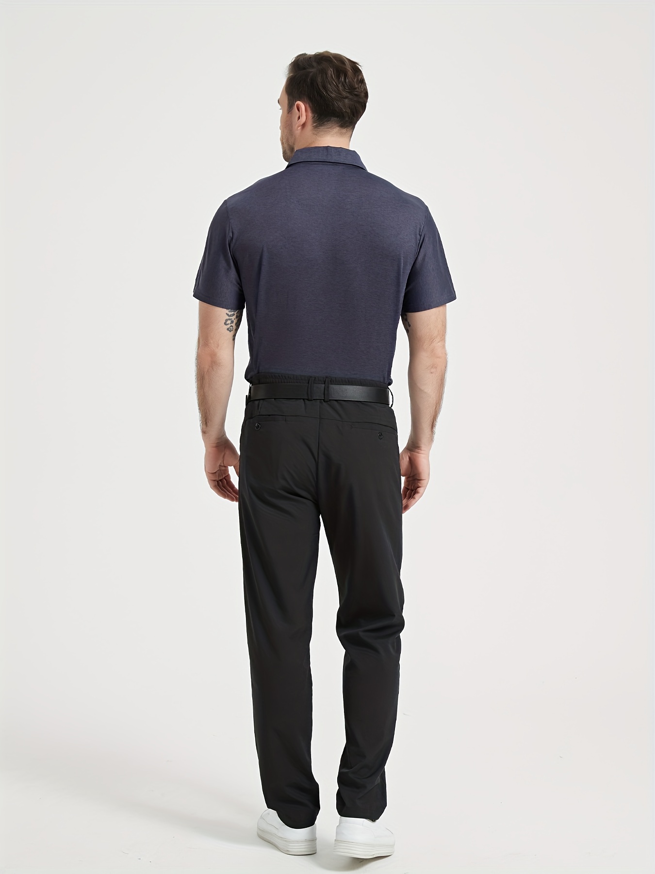 eczipvz Dress Shirts for Men Men's Quick Dry Short Sleeve Polo