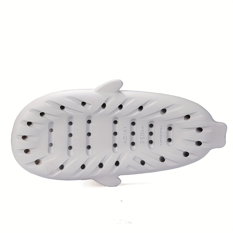 Funny Cloudy Shark House Slippers for Women