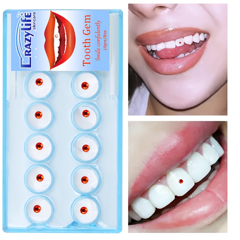 Dental Tooth Gem Kit Various Shapes Teeth Jewelry - Temu