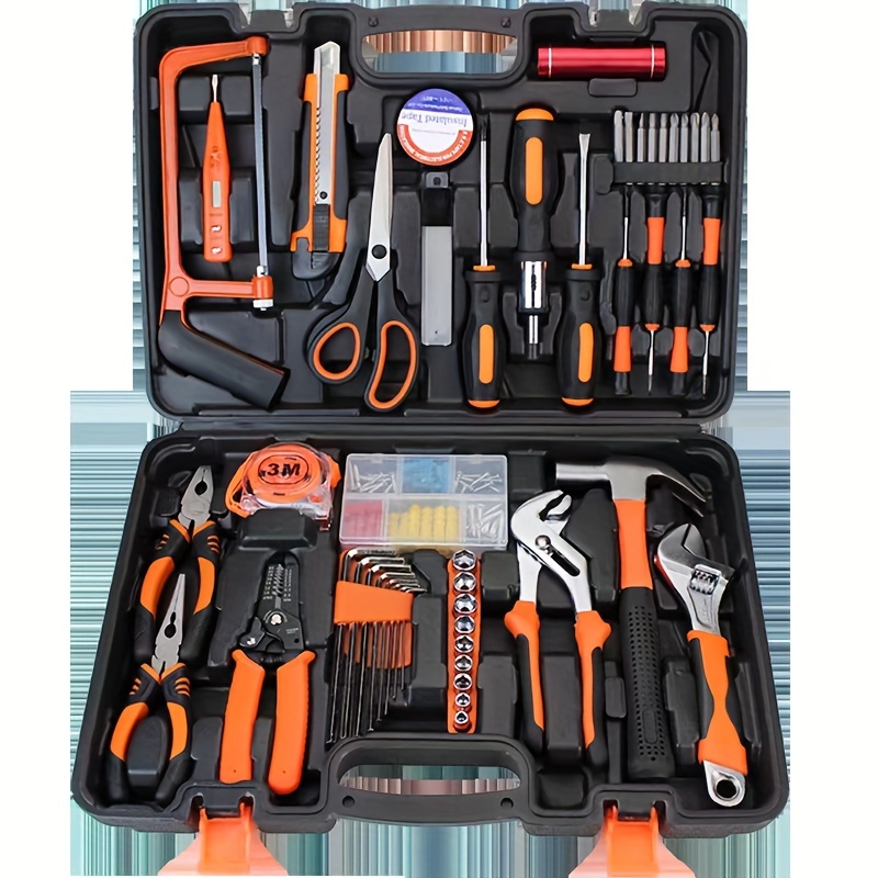 1 Set Tool Box Set, Household Hardware Electrician Repair Set, Hand Tools