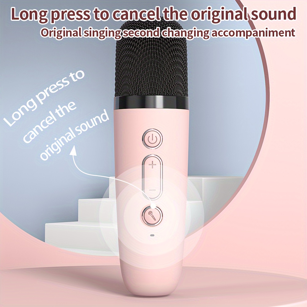 ZX 01 Microphone Sans Fil Karaoke Adulte Mini Haut parleur - Temu France