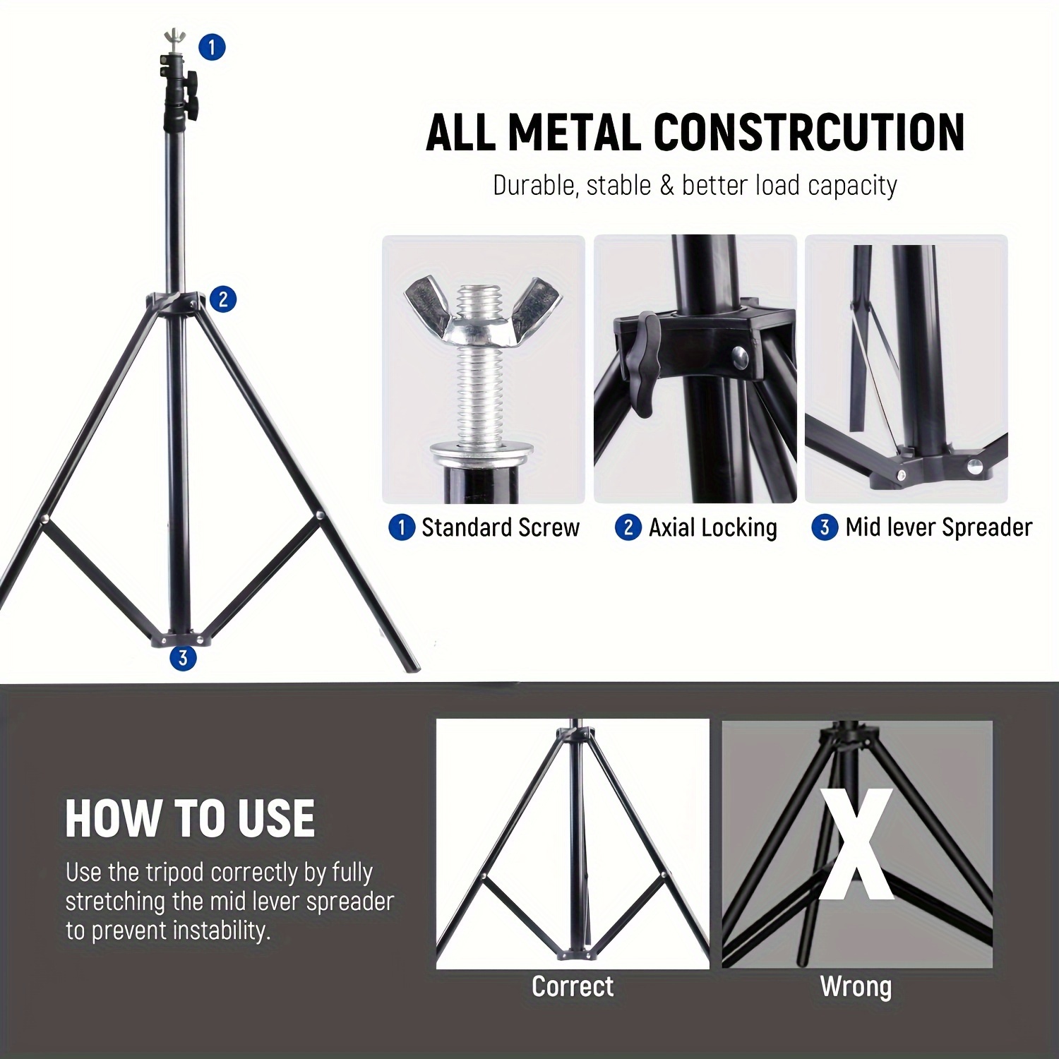 78.7 ×118 Pulgadas Kit Soporte Fondo Estudio Fotográfico - Temu