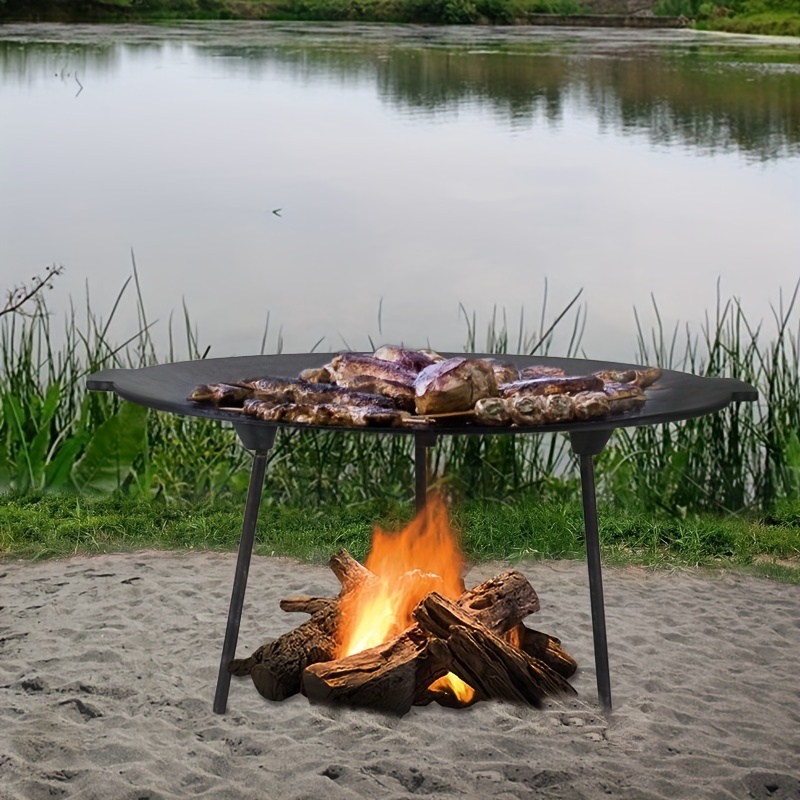 Camp Griddle 10x13 Inches, Campfire Cooking