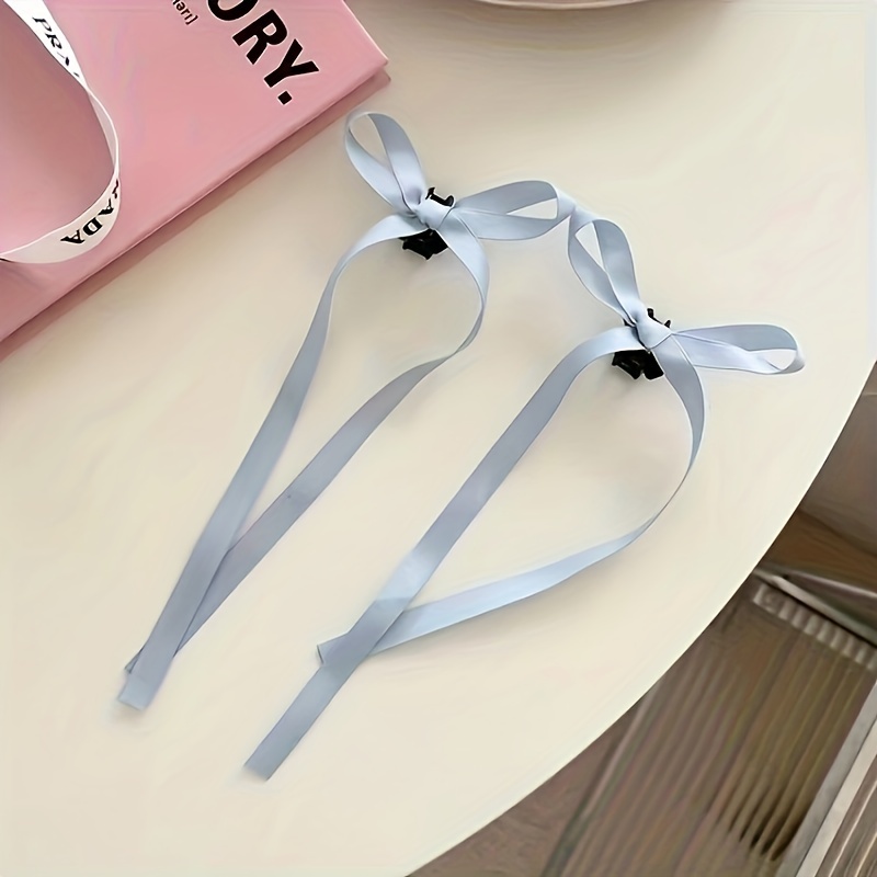 1pc Bowknot Ribbon Hair Clip For Women's Braids, Suitable For