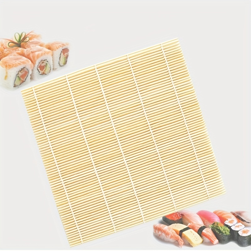 Sushi Rolling Mat Square Sushi Maker Bamboo Sushi Roller Mat - Temu