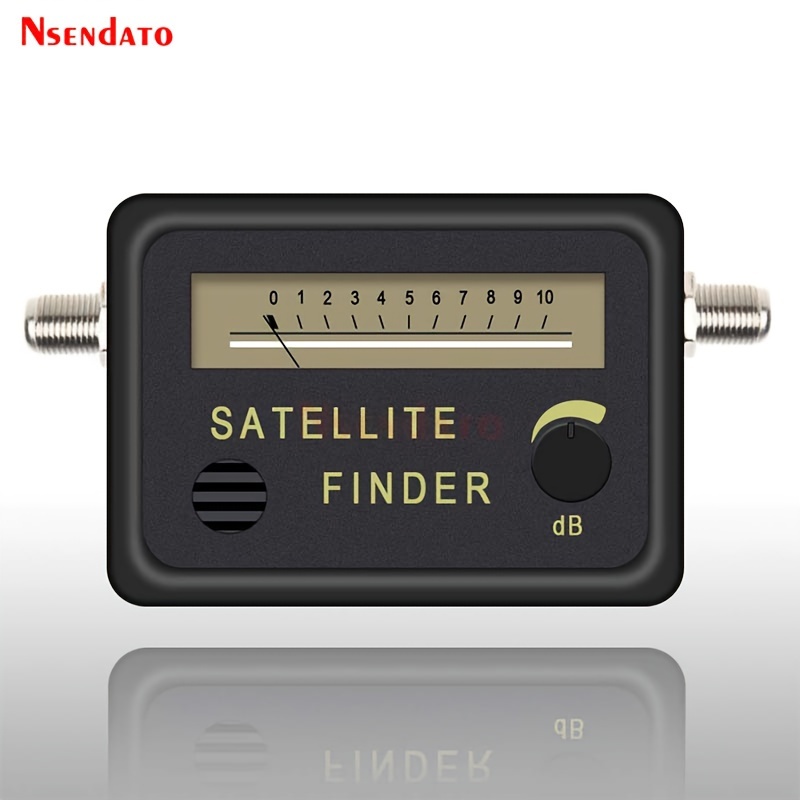  Buscador de señal de antena parabólica/medidor de fuerza -  Buscador de satélite (sin luces) : Electrónica